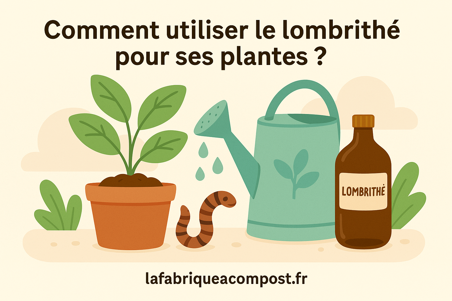 Comment utiliser le lombrithé pour ses plantes ?