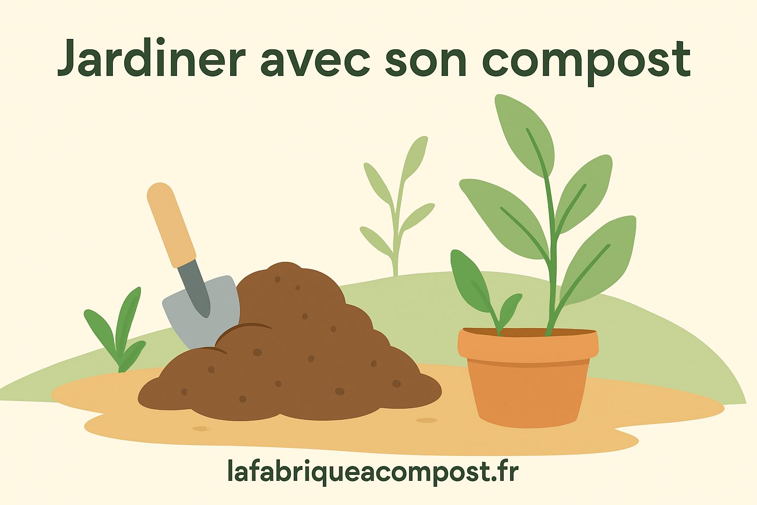 Jardiner avec son compost