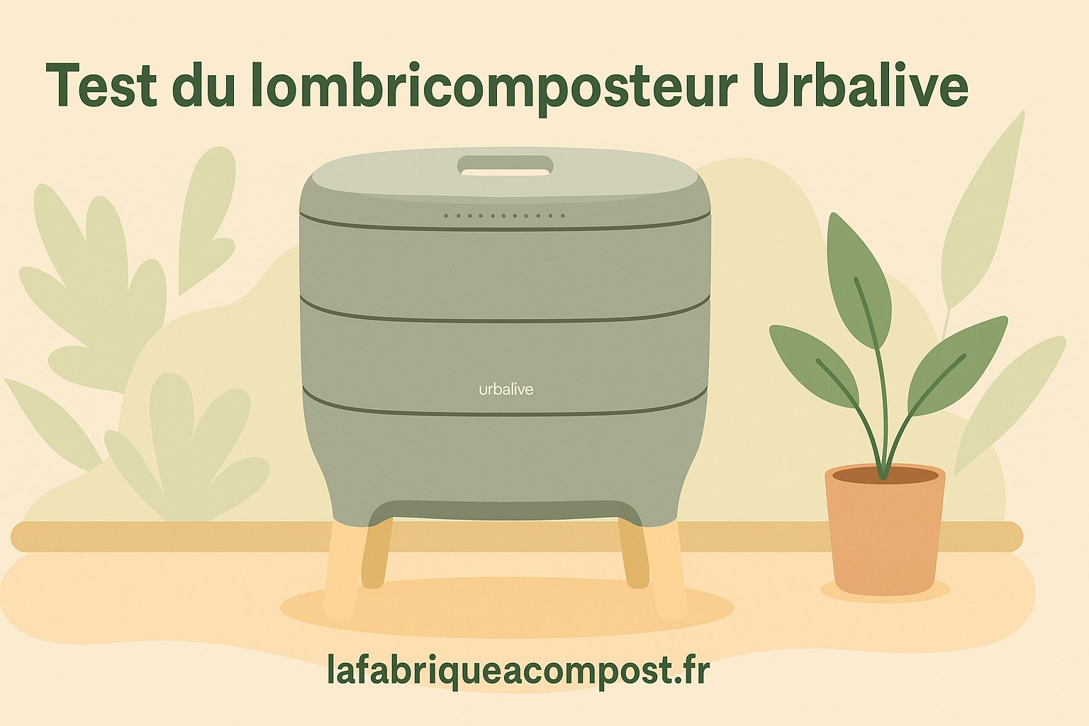 Test du lombricomposteur Urbalive